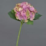 Artificial Hydrangea GABRIELLA, pink, 20"/50cm, Ø 7"/18cm