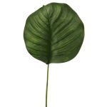 Kunstblatt Calathea Orbifolia ZICHEN, grün, 45cm