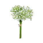 Kunst Schleierkraut Bund CECILIA, weiß, 30cm, Ø17cm