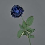False rose FREIDA, Eco Collection, royal blue, 26"/65cm, Ø2.8"/7cm
