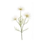 Textile flower chrysanthemum HARARE, cream, 26"/65cm