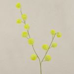 Decorative branch Gomphocarpus ELAENA, fruits, green, 3ft/100cm