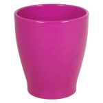 Orchid pot MALAYER, ceramic, pink, 6"/15cm, Ø5.2"/13,2cm