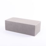 Floral foam block BEBO for artificial flowers, grey, 9"x4.3"x3"/23x11x7,5cm