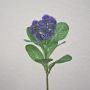 Plastic sedum telephium flower EILIDH, purple, 12"/30cm