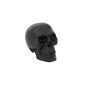 Halloween skull decoration OTTIE, black, 8"x5.9"/20x15cm