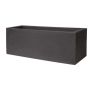 NALTIS rectangular planters, plastic, dark grey, 100 x 40 x 40 cm