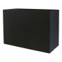 NALTIS rectangular plastic window box, black, 100 x 40 x 70 cm