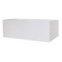 NALTIS rectangular plastic planter, white, 100x40x41cm
