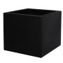TALVEN plant pot, made of plastic, black, 50x50x50cm