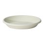 Round flowerpot coaster DONIKA made of plastic, with holes, ivory, 1.6"/4cm, Ø9"/22cm