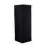 LYRAN plastic plant pot, black, 30x30x90cm