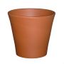 Flower pot TERNIS of terracotta, 13"/33cm, Ø14"/36cm