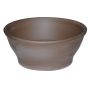 MARZANO terracotta planter, patinated, brown, 11.5 cm, Ø23 cm