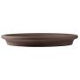 MUVENS round terracotta flowerpot saucer, brown, 2.7 cm, Ø20 cm