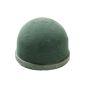 OASIS® Wet florist sponge Hemispherical urn, funeral floristry, ECObase rigid foam bottom, adhesive pad, green, 2.2"/5,5cm, Ø2.6"/6,5cm