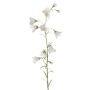 Fake bellflower GISELA, white, 26"/65cm, Ø 2"/5cm