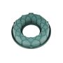 OASIS® Ideal Wet florist sponge Ring with plastic bottom, mesh, green, 1.6"/4cm, Ø7"/18cm