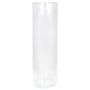 Floor vase cylinder SANYA OCEAN, transparent, 20"/50 cm, Ø 6"/15 cm