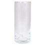 Glass cylinder vase SANYA OCEAN, transparent, 8"/20 cm, Ø 3.3"/8,5 cm