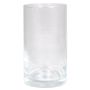 Glass cylinder vase SANYA OCEAN, transparent, 6"/15 cm, Ø 3.3"/8,5 cm