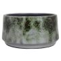 Ceramic flower pot CAPUA, green-grey, 5"/13 cm, Ø 12"/30 cm
