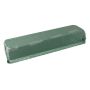 OASIS® Wet florist sponge Raquette, plastic base, covered with micro-perforated film, green, 17"x4.5"x3.1"/44x11,5x8cm