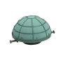 OASIS® Wet florist sponge for car cavalcade, wedding decoration, plastic base, mesh, with suction cup, green, 5.1"/13cm, Ø8"/20cm
