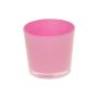 Glass planter ALENA, heather, 4.9"/12.5cm, Ø5.2"/13.3cm