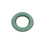 OASIS® Wet florist sponge ring, Biolit recycled paper tray, green, 2.2"/5.5cm, Ø15"/38cm