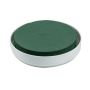 OASIS® Round Wet florist sponge in a bowl for flower arrangements, plastic bowl, green-white, 2"/5cm, Ø12"/30cm
