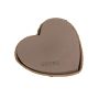 OASIS® Wet florist sponge Heart, NatureSource 20% bio-based raw materials, Biolit recycled paper tray, brown, 13"x13"x2.2"/34x33x5,5cm
