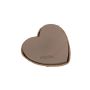 OASIS® Wet florist sponge Heart, NatureSource 20% bio-based raw materials, Biolit recycled paper tray, brown, 11"x10"x1.6"/28x25,5x4cm