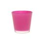 Tealight glass ALEX AIR, fuchsia, 2.8"/7,2cm, Ø3"/7,5cm
