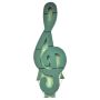OASIS® Wet florist sponge Clef, Bioline wooden base, wooden stand, green, 3ftx16"x2.6"/103x40x6,5cm