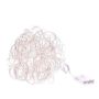 Curly FLORIANE fairy lights, gold, 25 LEDs, battery-powered, Ø20cm
