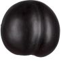 Artificial fruit Plum DERIO, dark violet, 2.6"/6,5cm, Ø2.8"/7cm