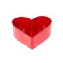 Heart-shaped bowl HAVIN made of plastic, red, 6"x6"x2.8"/15x15x7cm