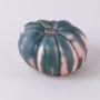 Artificial Mandarin pumpkin ORIKIDA, green, 5.1"/13cm