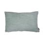 Canvas decorative cushion KALUA, sea green, 20"x12"/50x30cm
