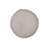 Round seat cushion BELLONA, ivory, 4"x24"/10x60cm