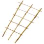 Bamboo trellis CANIM, brown, 33x12x85cm