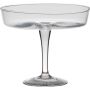 Serving dish MICK on pedestal, conical/round, clear, 8"/20,5cm, Ø10"/24,5cm