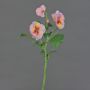 Artificial branch Pansy SIANIE, pink-fuchsia-yellow, 14"/35cm, Ø1.6"-2.4"/4-6cm