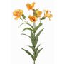 Artificial Inca lily AUBERTA, orange-yellow, 75 cm, Ø 6 cm