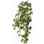 Artificial ivy hanging plant ARJANA, support stick, flame-retardant, green-white, 30"/75cm