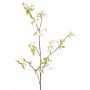 Artificial pear blossom branch CLIVE, blossoms, cream-pink, 4ft/115cm