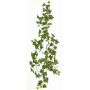 Faux ivy garland TILL, crossdoor, green-white, 7ft/205cm