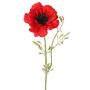 False anemone OKAPI, red, 22"/55cm, Ø4"/10cm