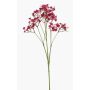 Artificial gypsophila LITAGO, hot pink, 70cm, Ø1.5cm